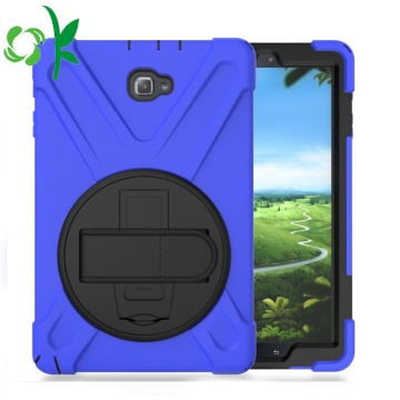 Silicone Tablet Defender Case With Hand Grip Stand