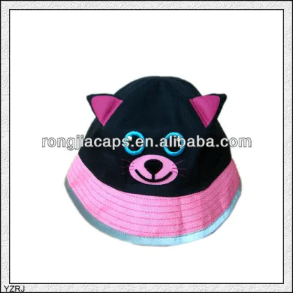 Baby Caps and Hats/Cartoon Cute Children Animal Bucket Hat/Kids Headwear