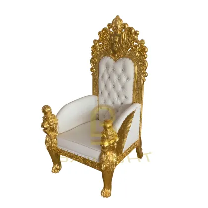 Royal Throne Chair for Wedding - Hotel Furniture