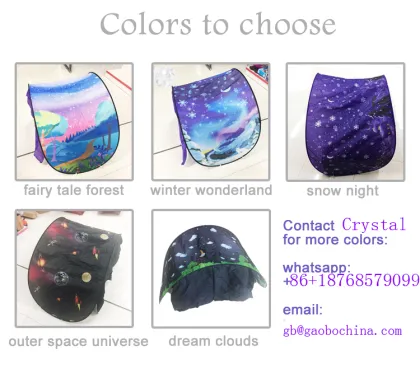 Kids Bed Pop-Up Tents As Seen On TV Private Room And Magical Dream Tents For Children Playing Reading And Sleeping Dream Tents