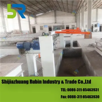 High output gypsum board machinery