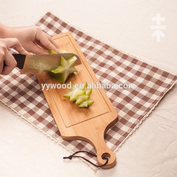 Multifunction and high quality bamboo cutting board/chopping blocks with square shape