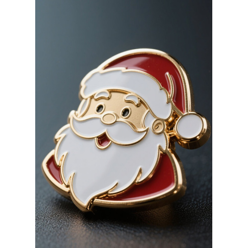 Christmas Key Metal Badge