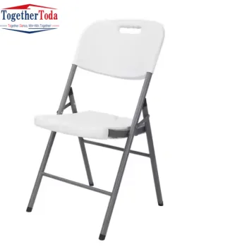 Stackable Folding Armless Chairs Stable Plastic Dining Chair