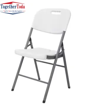 Stackable Folding Armless Chairs Stable Plastic Dining Chair
