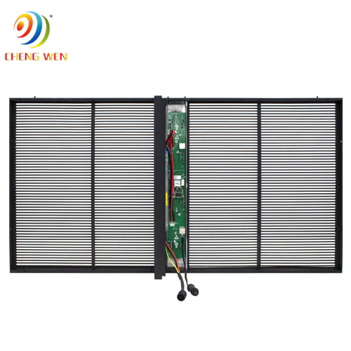 Transparent LED Display P3.91-7.82 Indoor Transparent Glass Led Display Screen Factory