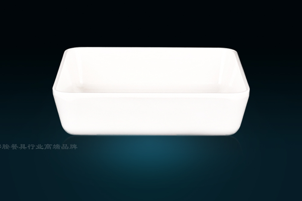 4.9 Inch Melamine Fast Food Container