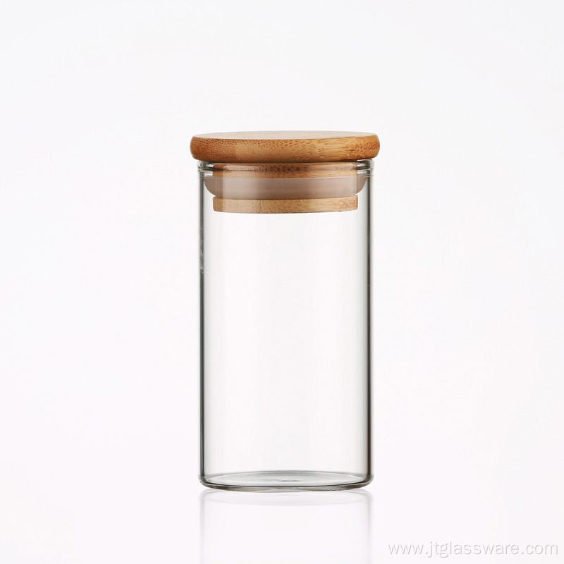 Mini Kitchen Storage Glass Jar with lids