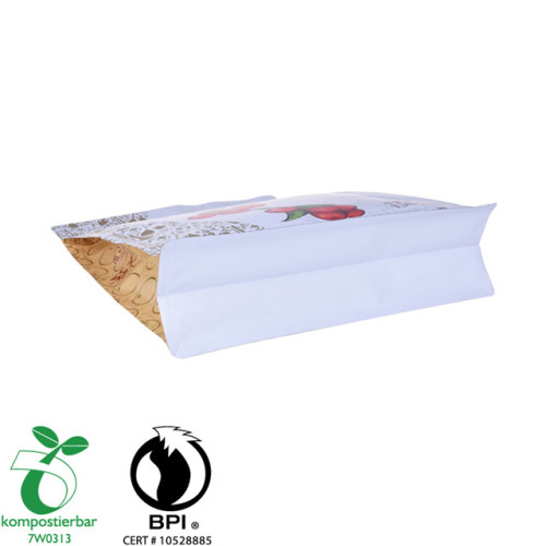 Food Grade Box Bottom Biodegradowalna wołowina Jerky do pakowania torebek Dostawca z Chin