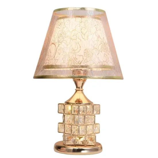 Wholesale Cheap Crystal Table Lamps for Hotel Living Room and Bedroom