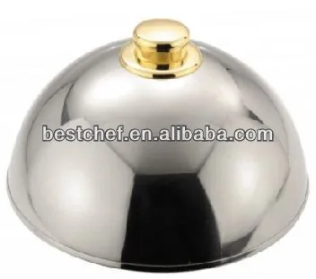 Sunnex stainless steel golden Dome dish cover