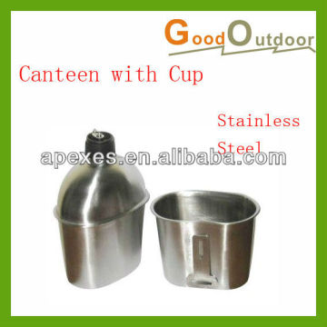 MT01-20 New stainless steel canteen with cup