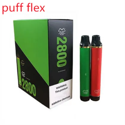 Puff flex electronic cigarette 5%nic puff flex disposable