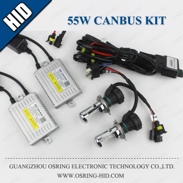OSRING Best Quality Super Bright 5000K 6000K 8000K X5 55W HID h4 Canbus Kit