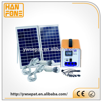 12W Portable Solar Energy Lighting System Home Use LED Solar light System