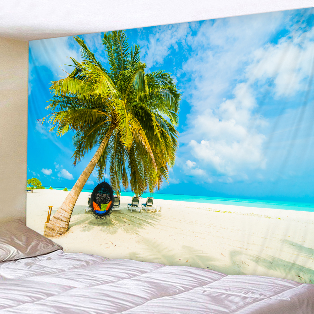 3D Beach Decorative tapestry2024-0 (6)-06