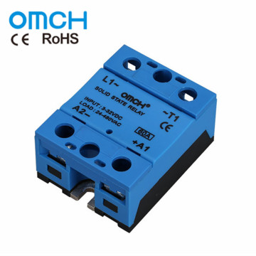 (A quality) 32VDC 480VAC DC/AC Industrial SSR Single Phase Solid State Relay