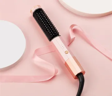 Wholesale Electric Hair Straightener Brush Beard Comb