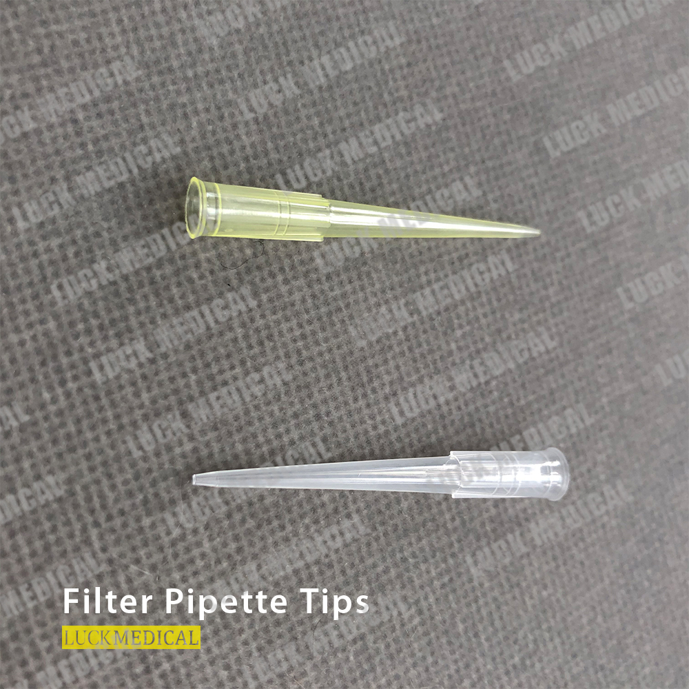 Conseils de pipette en plastique Utilisation unique