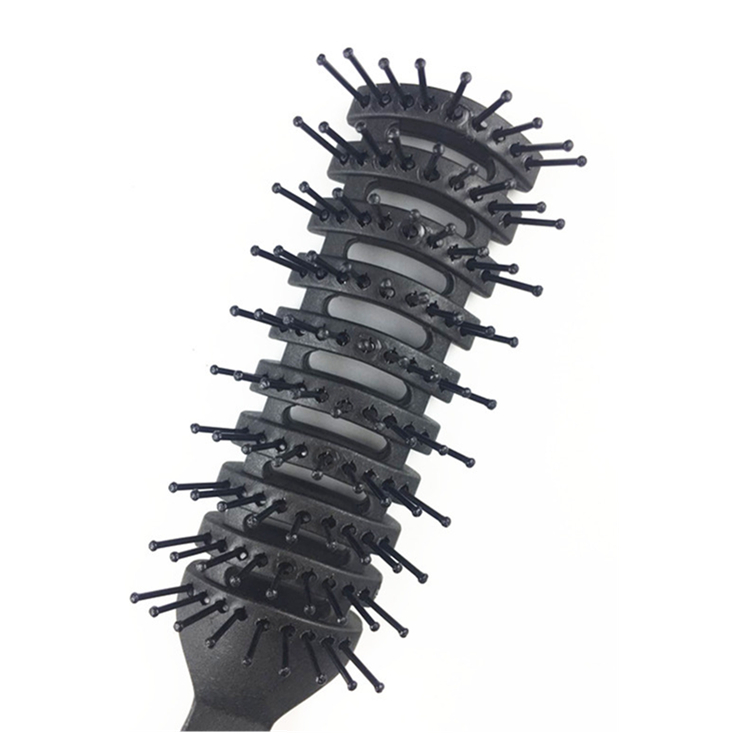 Oil Head Hair Fine Massage Combs Brushes Men's Anti-static Hair Brush Comb Retro Style Fluffy Hairdressing Scalp Massager Tool