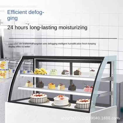 Fresh-keeping Freezer Birthday Cake Refrigerator Cabinet