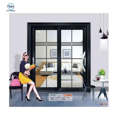 2 Panel Aluminium Kitchen Sliding Door Company