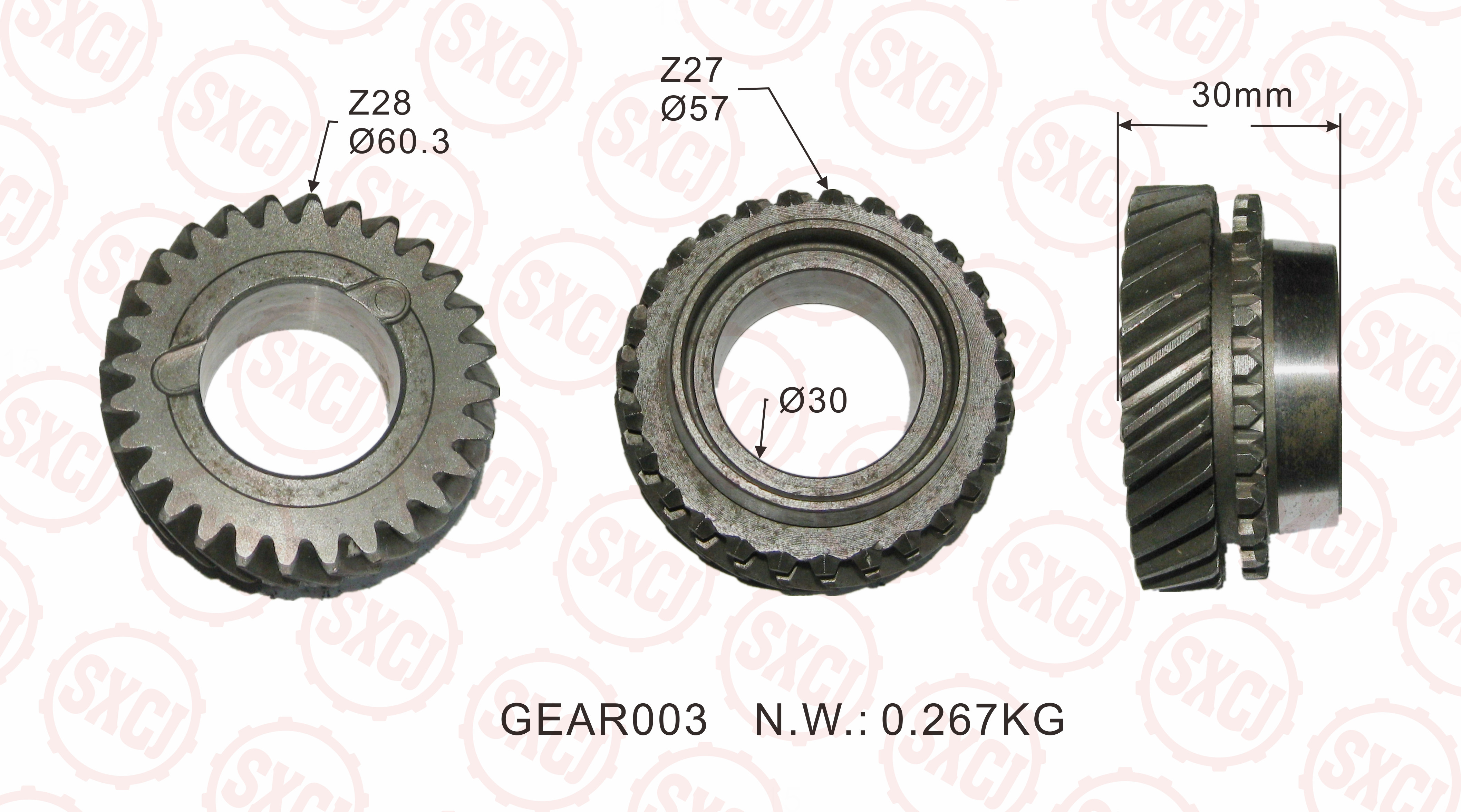 damas gear oem24231-80D00-000