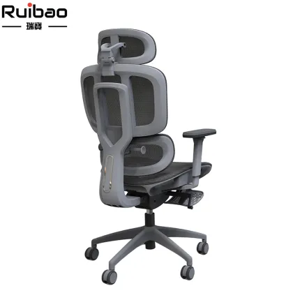 Ergonomic Office Chair with Headrest and Autonomous Ergonomics