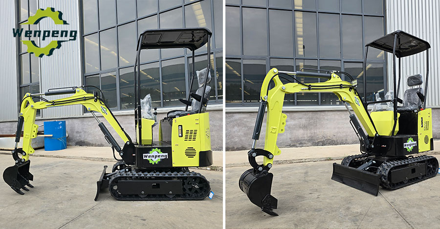1 ton garden mini excavator photo