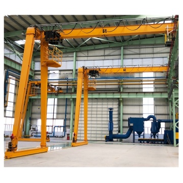5-10 Ton Mobile Traveling Semi Gantry Crane CE Certification Price for Sale