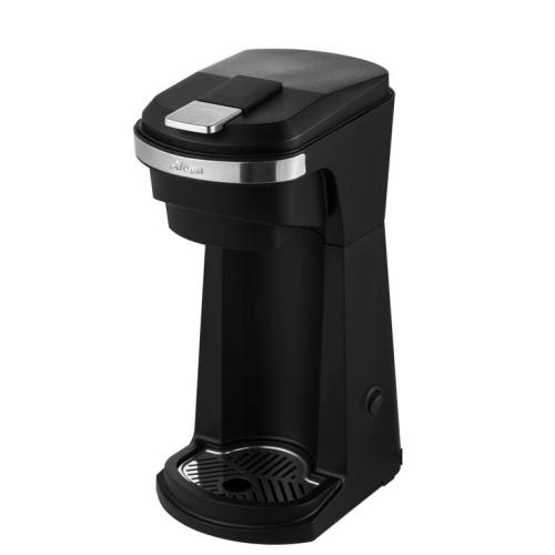 One hand control k cup coffee maker