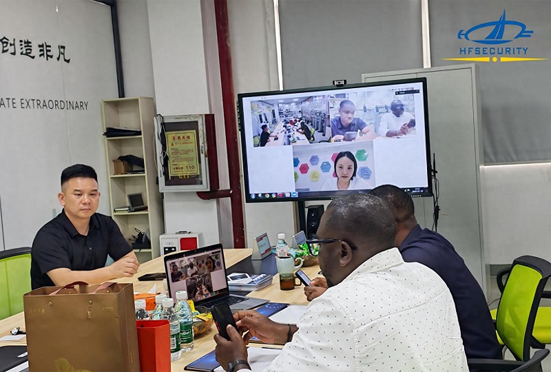 Ghanaian Clients Visit HFSecurity Headquarters to Discuss Identity Verification Solutions and Jointly Expand the West African Market