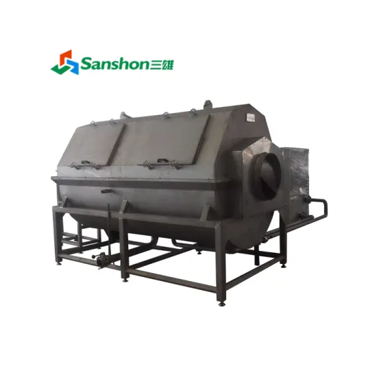Sanshon Industrial Stainless Steel Ice Water Cooling Spiral Machine for Vegetables and Fruits