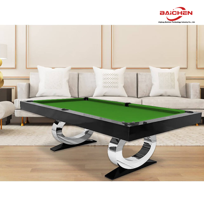 Metal Ayaklı Güçlü Destekli Bilardo Masası
