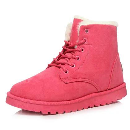 New arrival women boots warm snow boots platform ankle boots