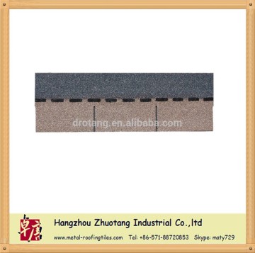 Starfoo brand 3-tab asphalt shingle--desert tan