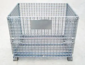 Steel Pallet Cage Warehouse Storage