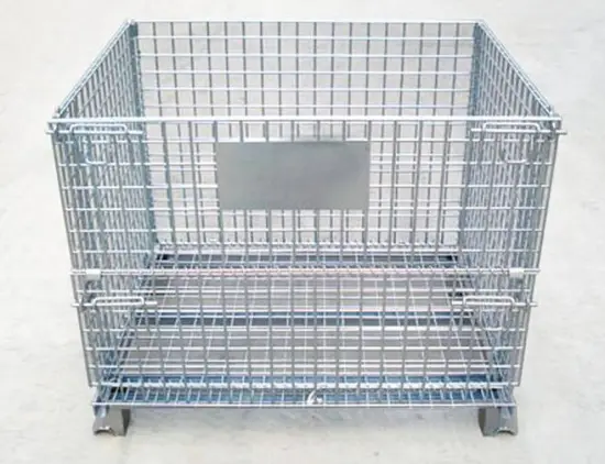 Steel Pallet Cage Warehouse Storage