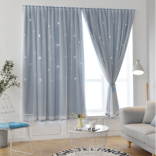 Punch-free Velcro Hollow High-precision Curtain