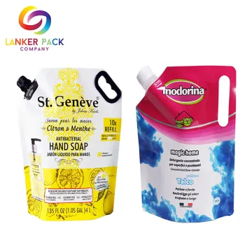 BRC Standard Doy Pack Liquid Packaging Spout Pouch