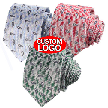 2024 New Styles Hot Selling Pure Handmade Silk Jacquard Necktie