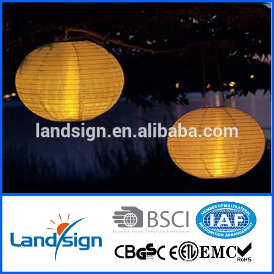 New product Cixi landsign XLTD-204 Solar Power Eco Friendly Garden Lanterns