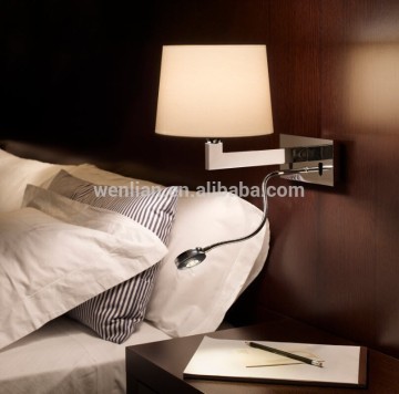 Bedroom/Hotel bedroom wall lamp/sconce lamp