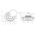 Getriebeloser Fahrmaschinenmotor mit präzisem Design