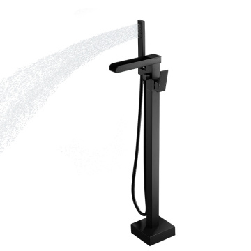 Black Stainless Steel shower freestanding bathtub faucet