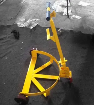 Trucks for Oil Barrel with a Kickstand for Holding Unit at a Tilt, Popular for Us Market