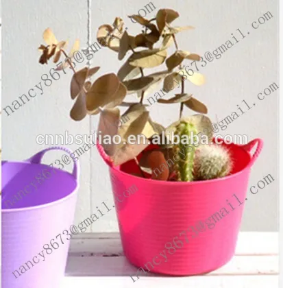 PE Tub,flexible tub,garden tub,colorful tub