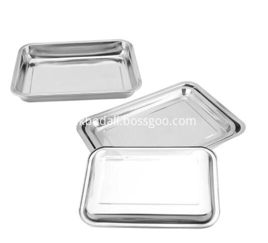 Stainless Steel Fast Food Tray