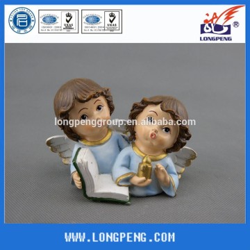 Custom Blue Resin Collectible Angel Figurines