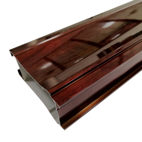 Wooden wardrobe aluminum extrusion parts